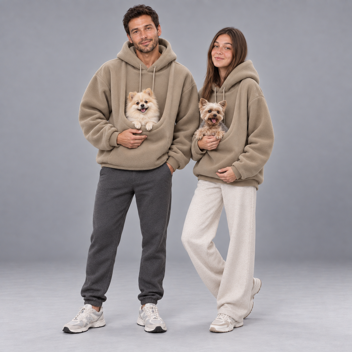 Teddy Pouch Dog Hoodie