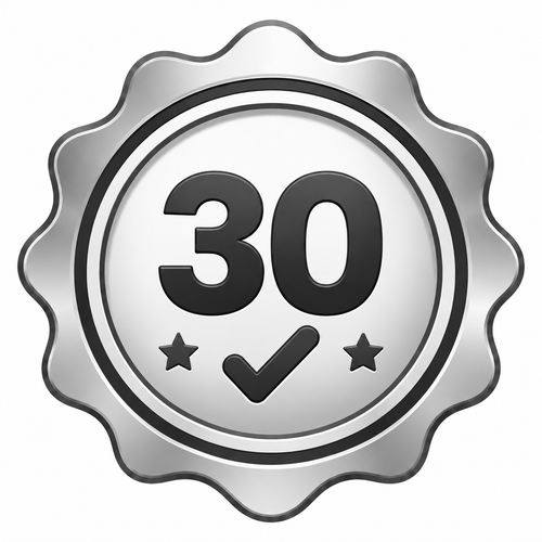30 Days Guarantee